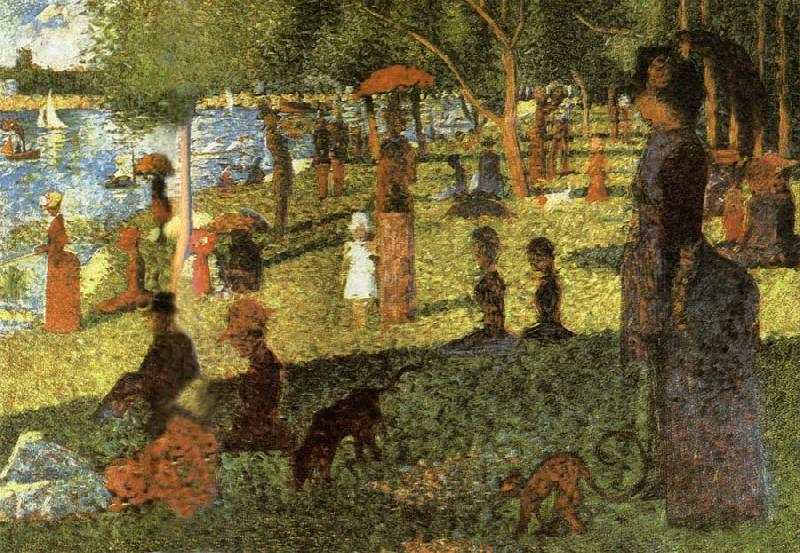 Georges Seurat The Grand Jatte of Sunday afternoon